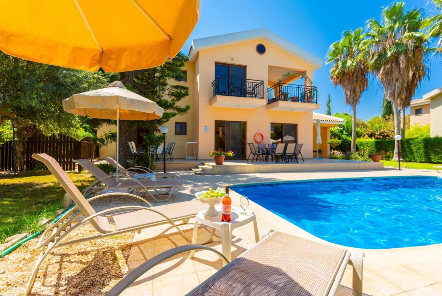 Villa Halima Stefanos Polis Екстер'єр фото